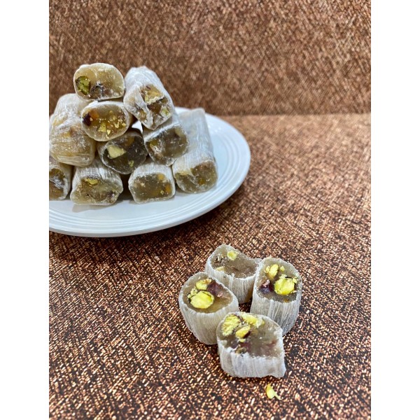 Bi Çitle Antep Fıstıklı Sade Fitil Lokum