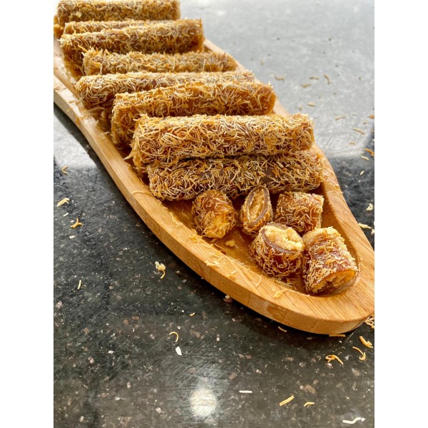 Bi Çitle Kadayıflı Fındık Ezmeli Sarma 